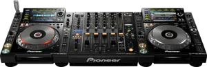 Pioneer set 2 x CDJ-2000 Nexus + 1 DJM-800