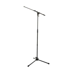 microfoonstatief met driepoot en telescopische hengel