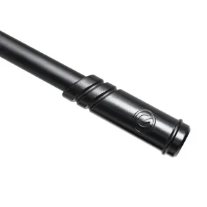 Laag microfoonstatief met driepoot en telescopische hengel