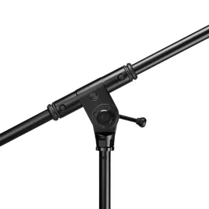 microfoonstatief met driepoot en telescopische hengel